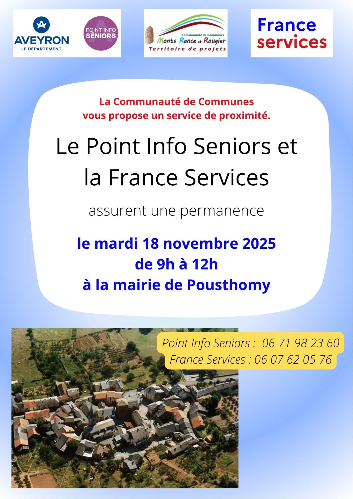 Lire la suite à propos de l’article Permanence :  France Services – Point Info Seniors